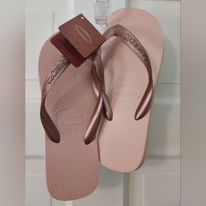 Havaianas NWT Rose thong sandals Womens Size 9/10